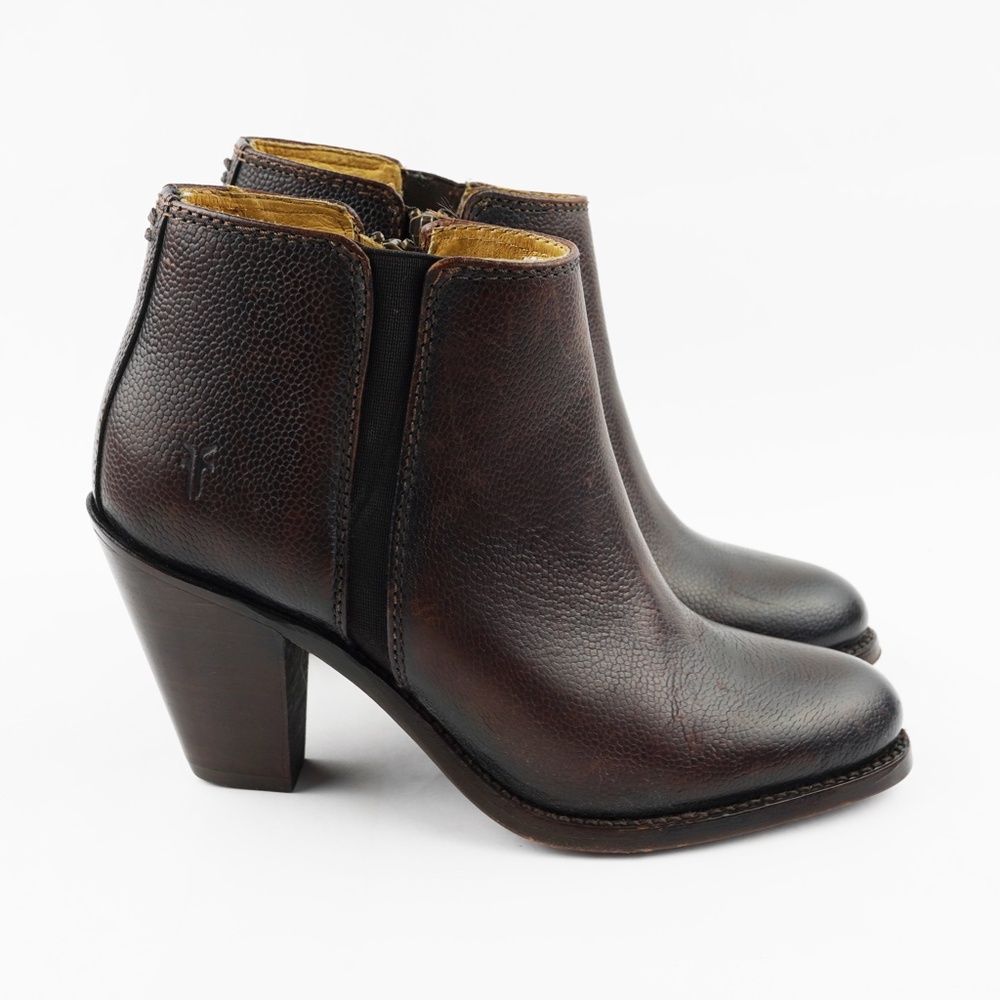Frye Brown Ankle Boots